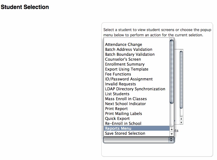 PowerSchool: Printing Locker Labels (ReportWorks)